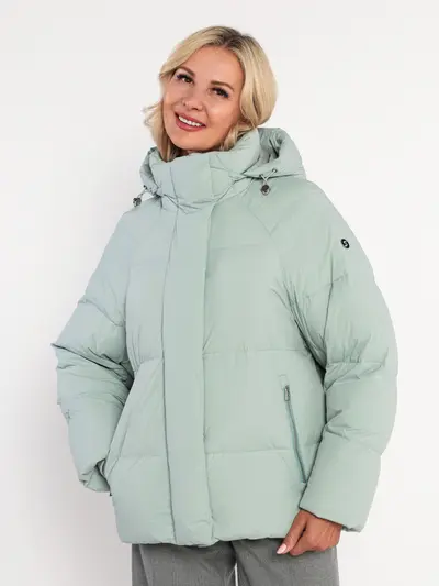 Пуховик с капюшоном